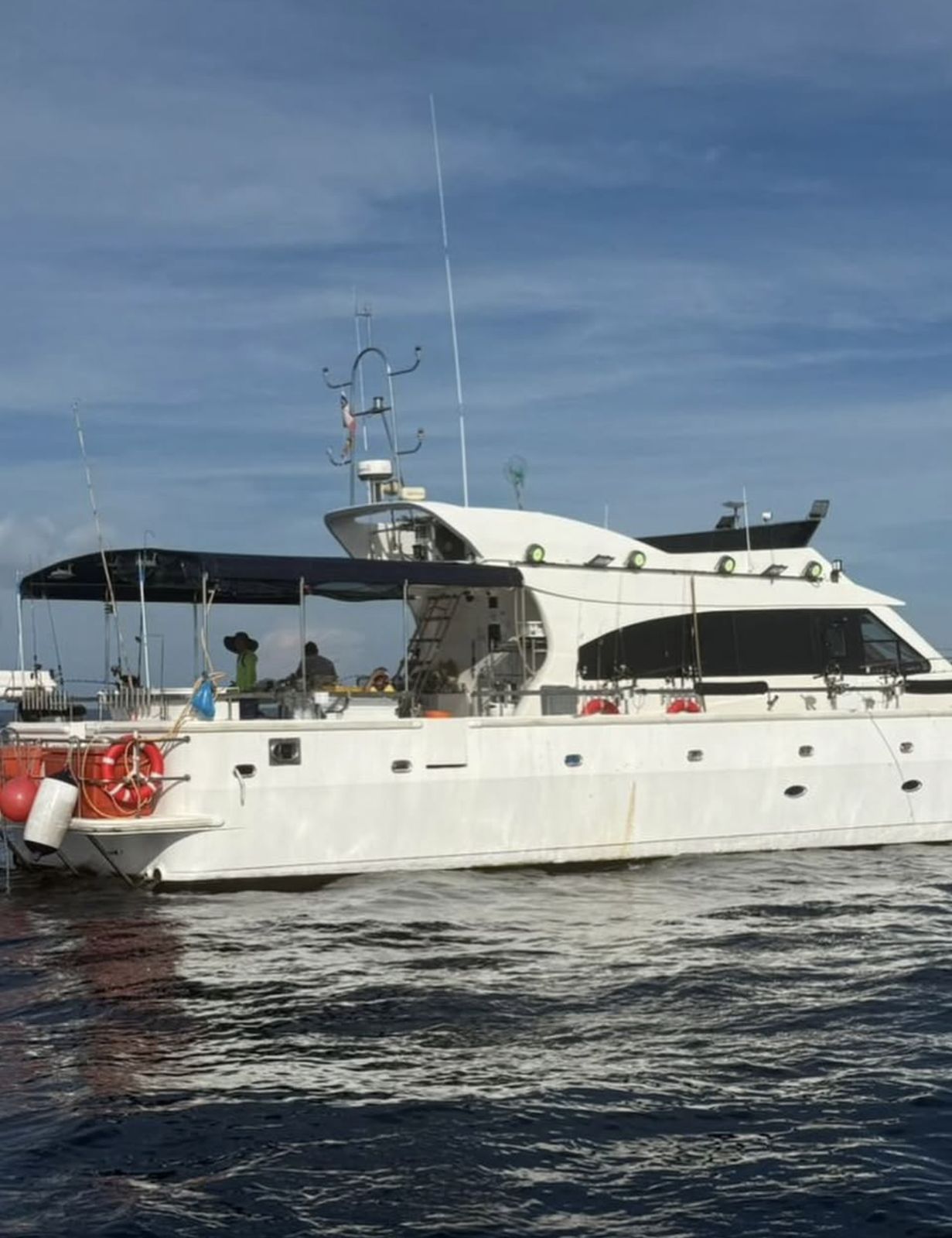 Example of a boat used by Hooked Bali